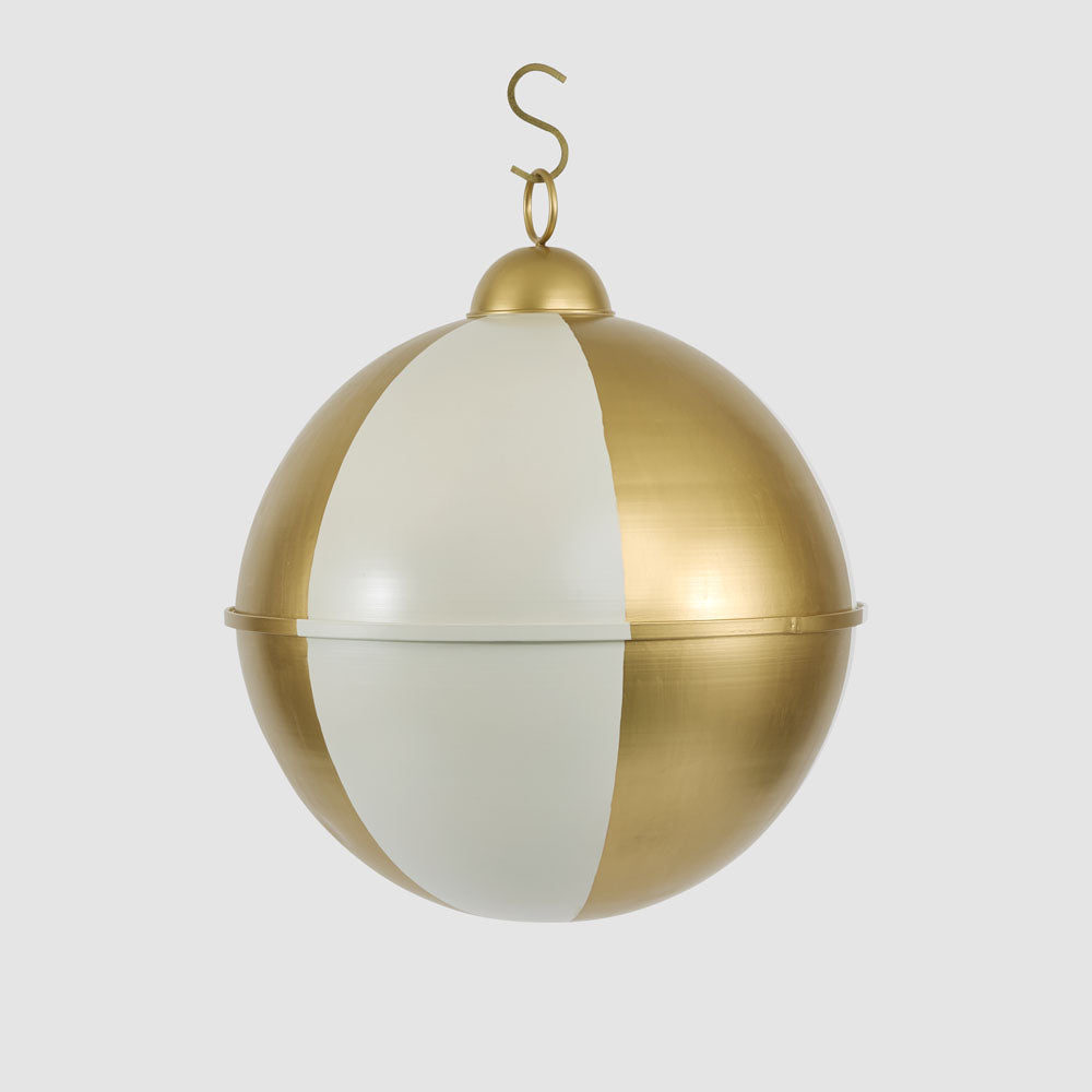 Melody Bell White & Gold 50cm