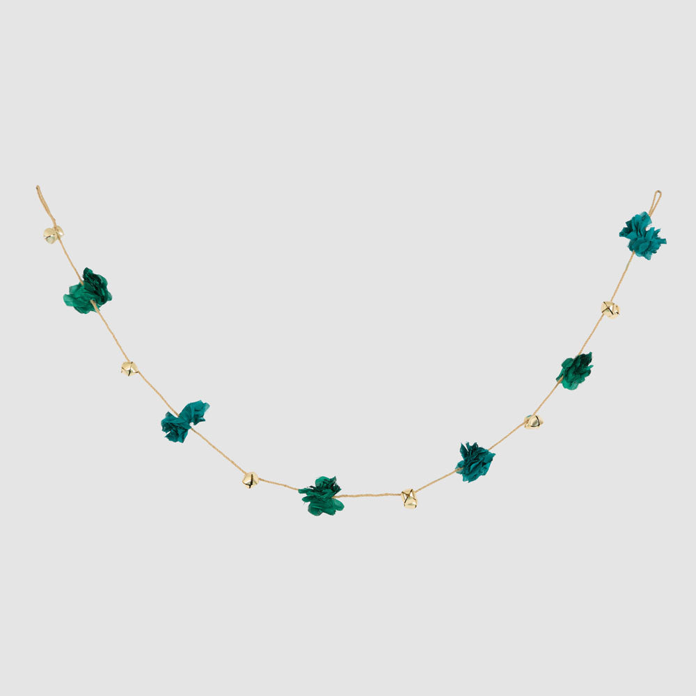 Fez Gold Bell and Flower Garland