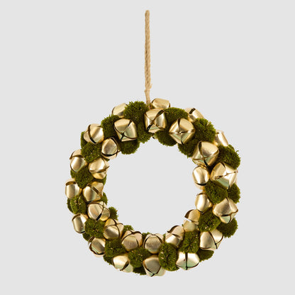 Grenier Pompom Wreath 33cm