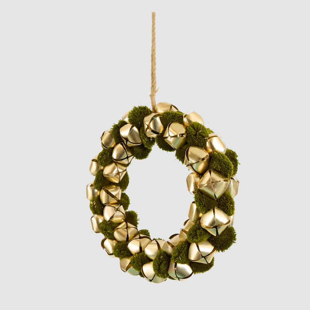 Grenier Pompom Wreath 33cm