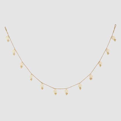 Ivoire Pompom Garland