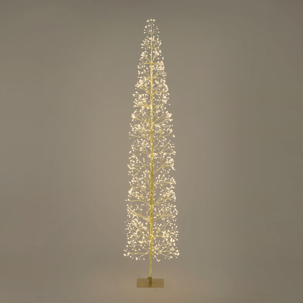 Celestial Light Up Tree 210cm with 1224 LED Twinkling Lights