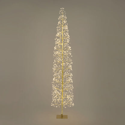 Celestial Light Up Tree 210cm with 1224 LED Twinkling Lights