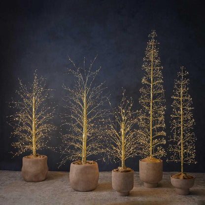 Aurora Forest Light Up Tree 150cm with 810 LED Twinkling Lights