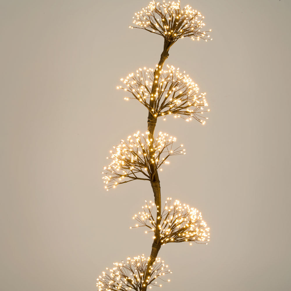 Fleur Lumière Multi Dandelion Light Up 120cm with with 800 LED Warm White Lights