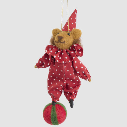 Cyrus Circus Lion on Ball Hanging Decoration