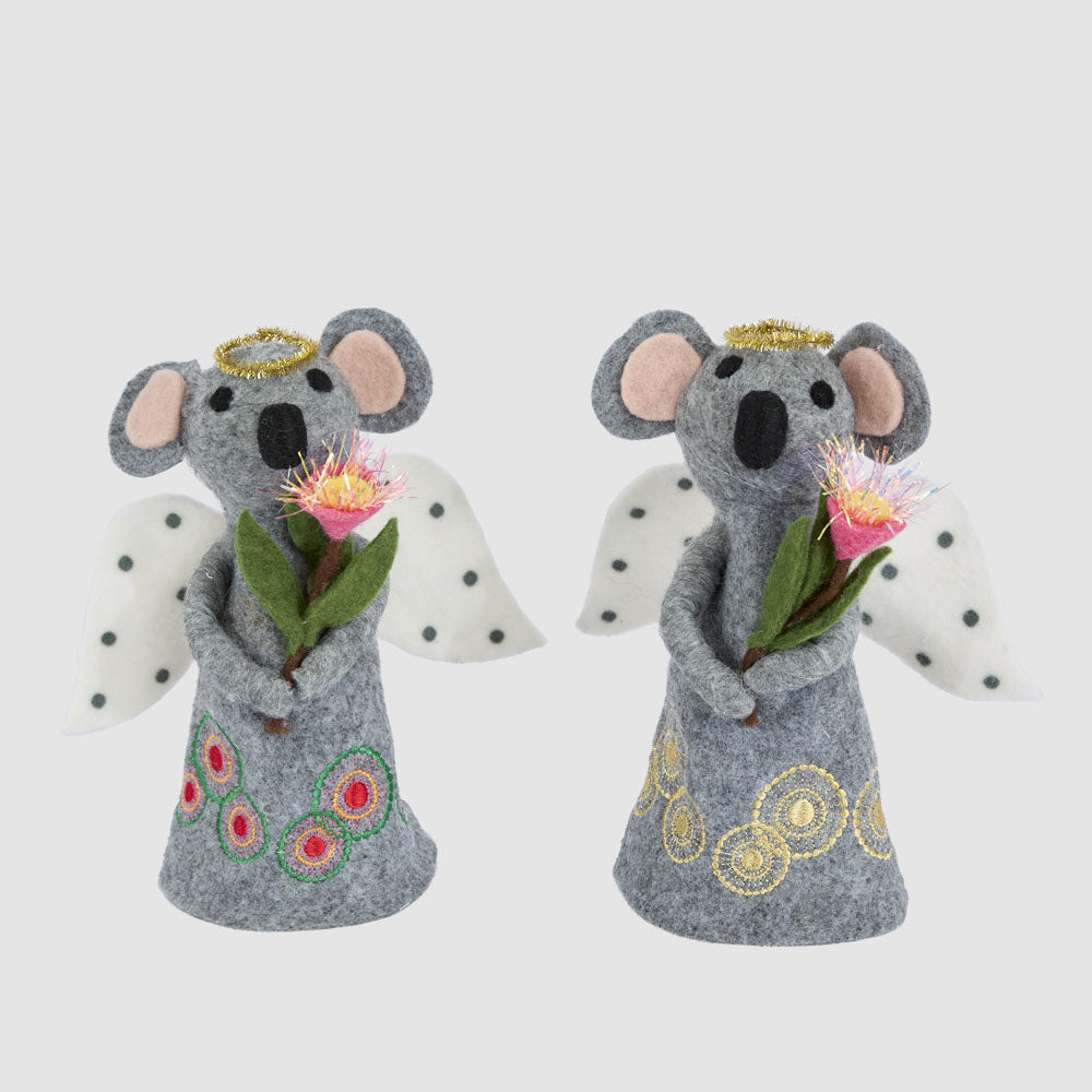 Seraphina Koala Felt Tree Topper