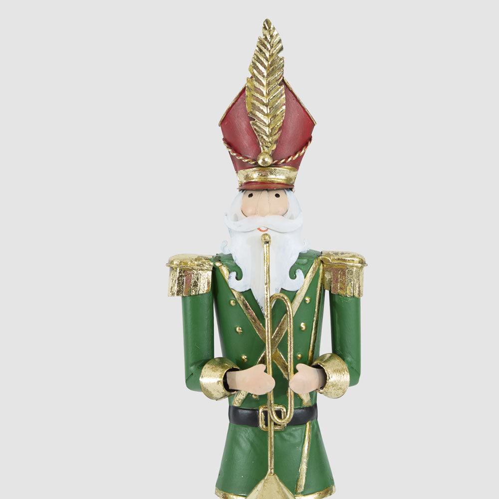 Antique Regal Nutcracker w. Trumpet