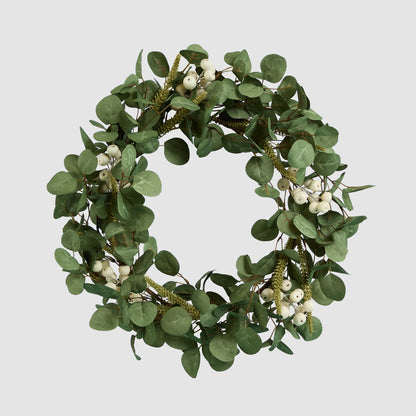 Eucalyptus White Berry Wreath