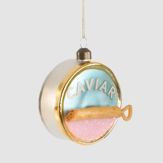Caviar Glitter Glass Decoration