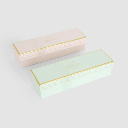 Patisserie Macaroon Decorations Box of 6 Duck Egg Blue