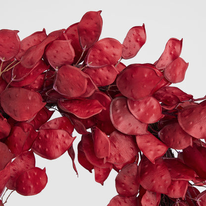 Luxe Rouge Eucalyptus Wreath 60cm