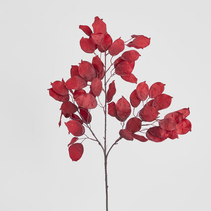 Luxe Rouge Eucalyptus Stem 90cm