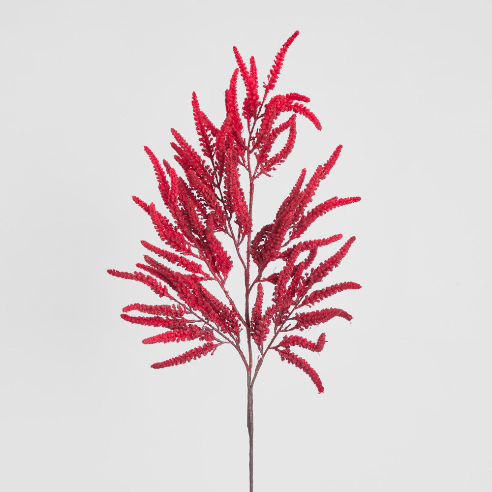 Luxe Rouge Amaranthus Spray 102cm