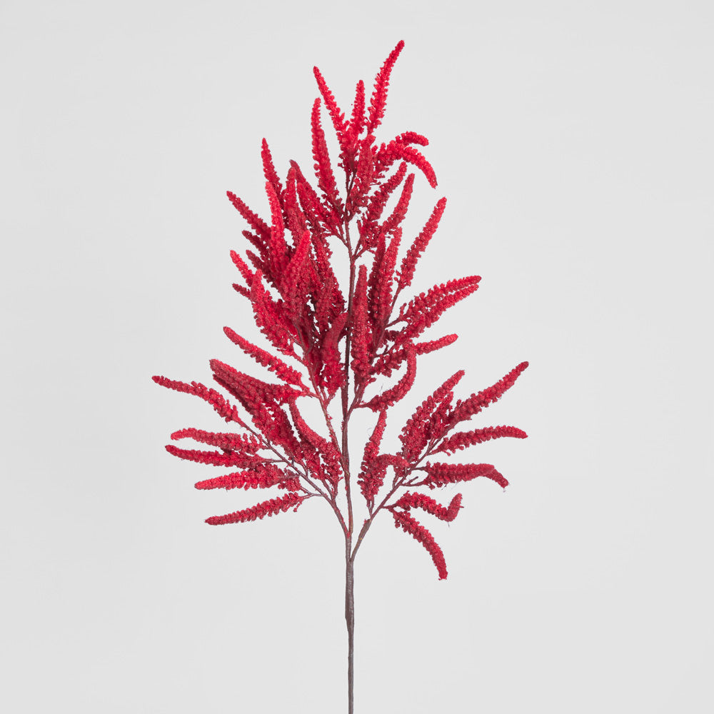 Luxe Rouge Amaranthus Spray 102cm