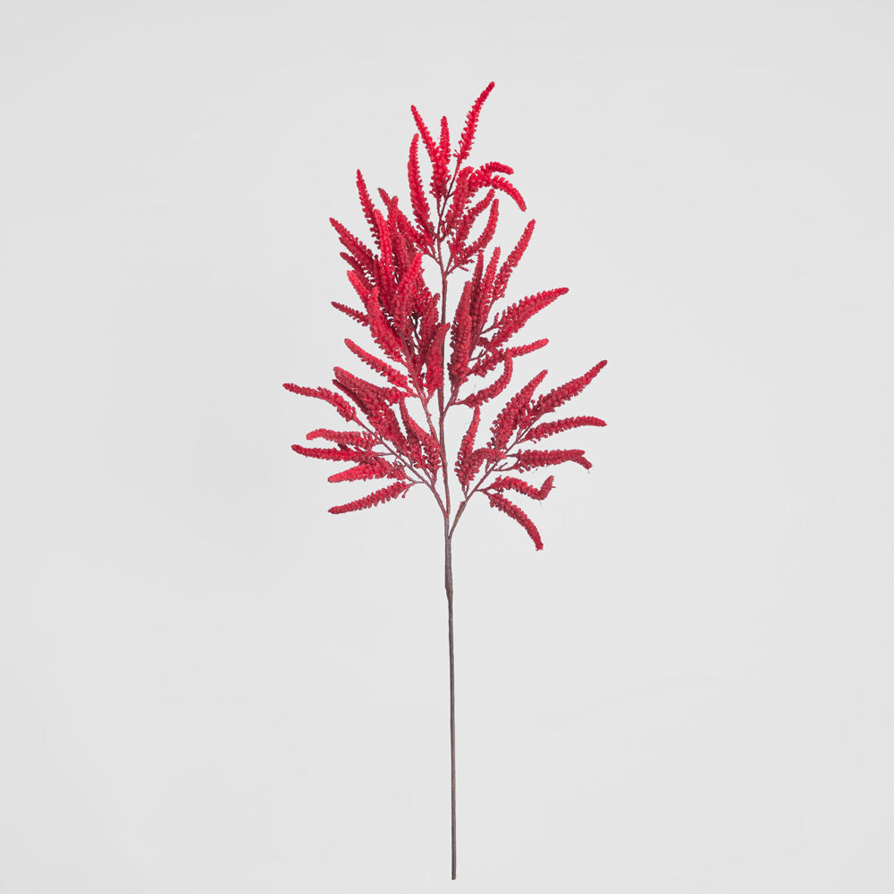 Luxe Rouge Amaranthus Spray 102cm