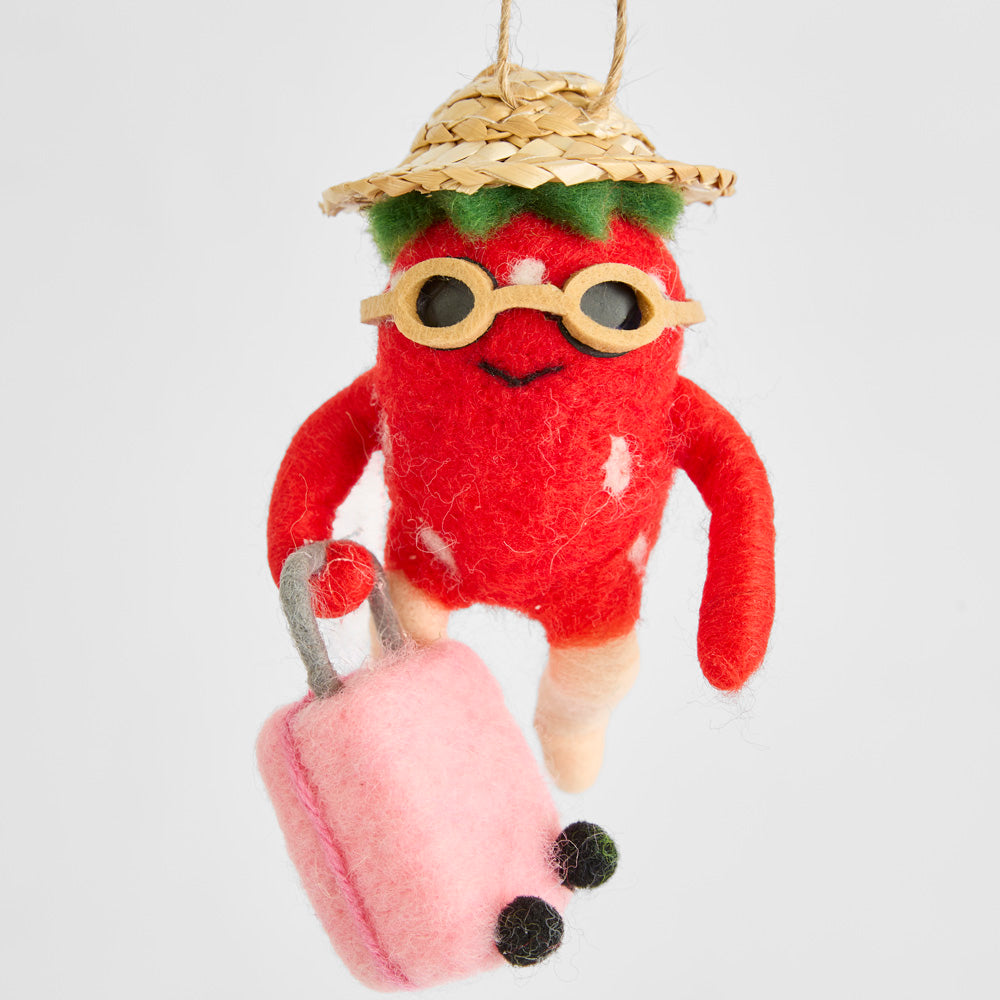 Miguel Strawberry Hanging Decoration