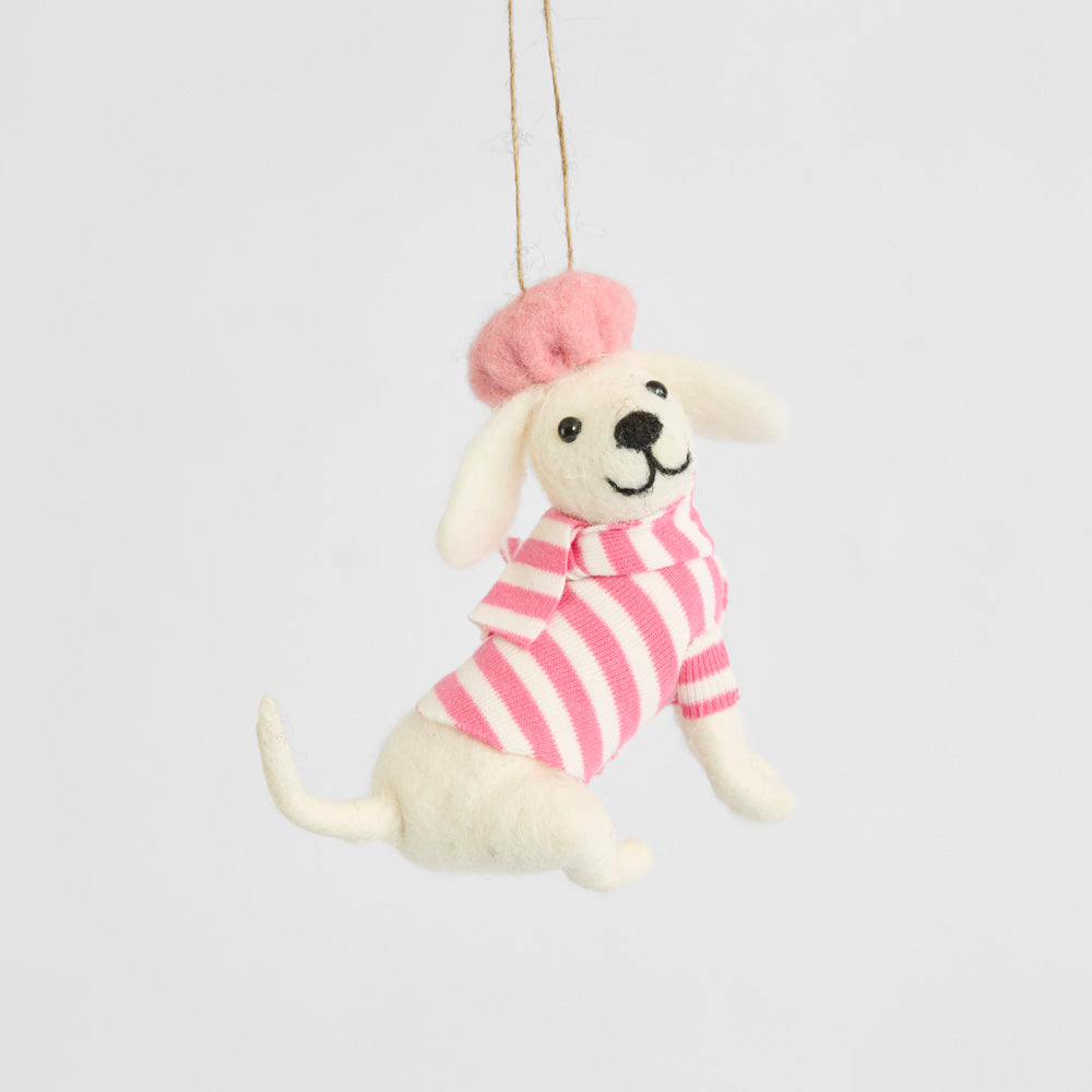 FrouFrou Dog Hanging Decoration