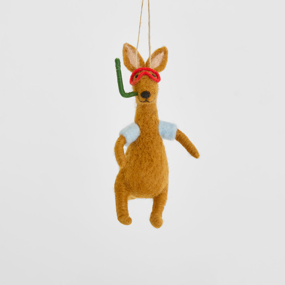 Kane Kangaroo Hanging Tree Decoration
