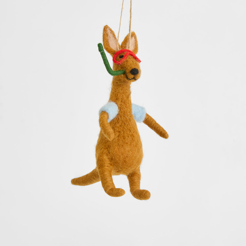 Kane Kangaroo Hanging Tree Decoration