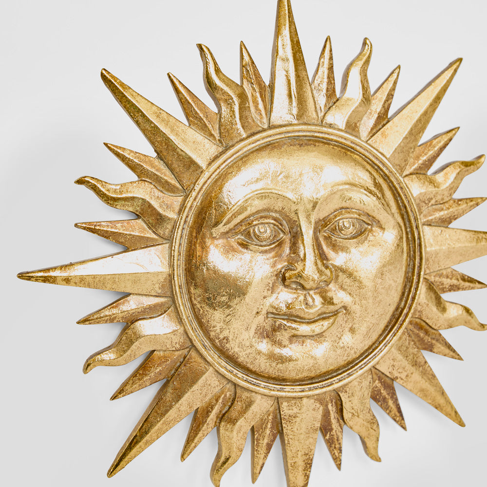 Fiesta Cantina Sun Wall Decor Gold