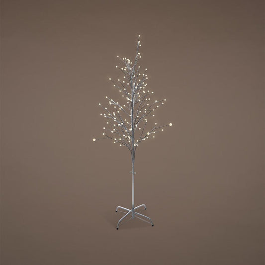 Frosted Ball Tree Brown 183cm