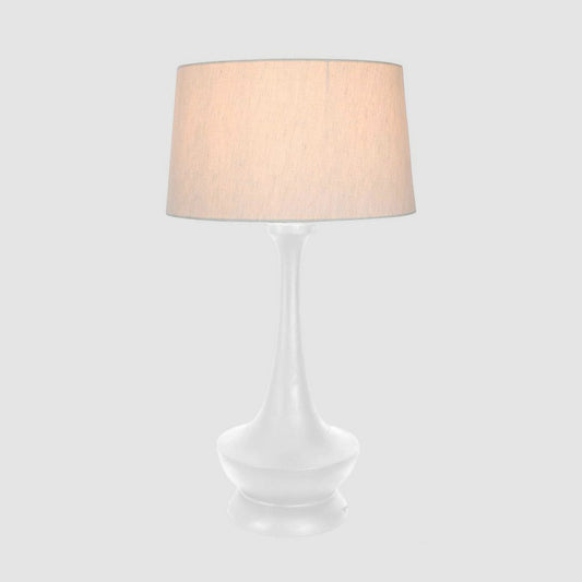 Peninsula Table Lamp Base White- Base Only