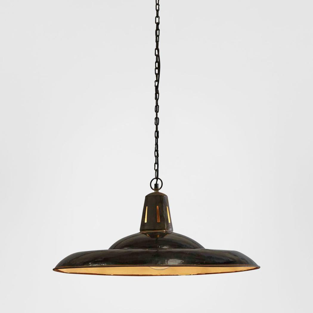 Zetland Ceiling Pendant Large Old Black