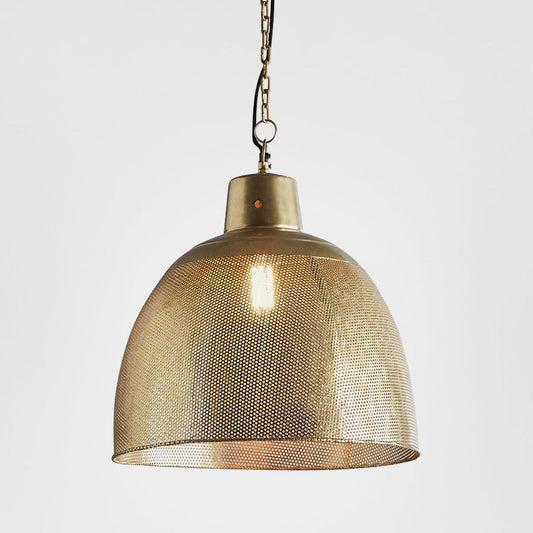 Riva Ceiling Pendant Medium Antique Brass