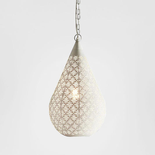 Europa Ceiling Pendant Medium White