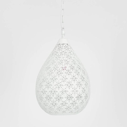 Europa Ceiling Pendant Small White