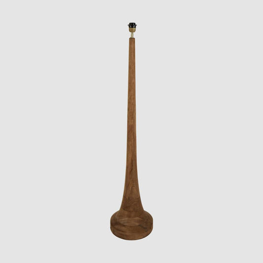 Lancia Floor Lamp Base Large Dark Natural- Base Only