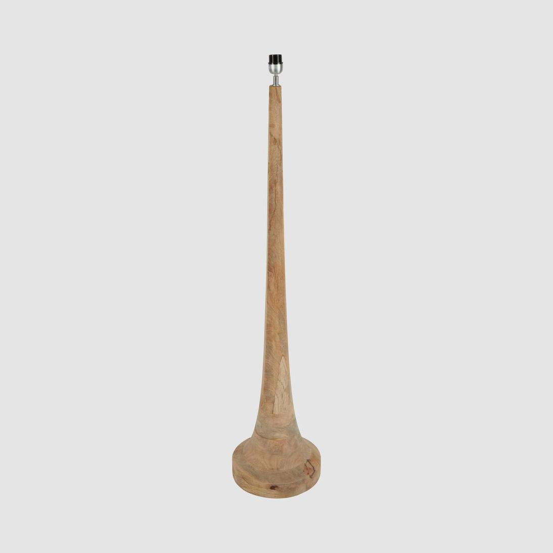 Lancia Floor Lamp Base Large Light Natural- Base Only