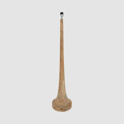 Lancia Floor Lamp Base Large Light Natural- Base Only