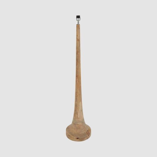 Lancia Floor Lamp Base Large Light Natural- Base Only