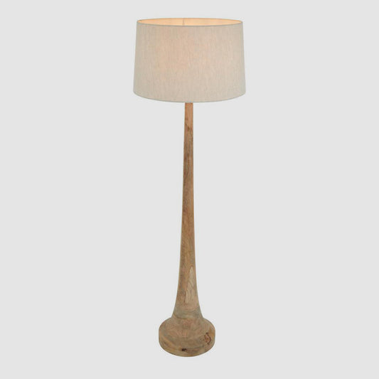Lancia Floor Lamp Base Large Light Natural- Base Only