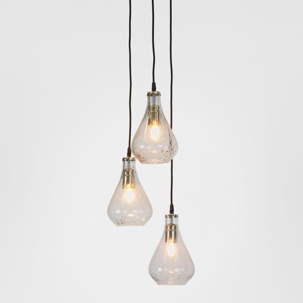 Lustre Teardrop Cluster Ceiling Pendant Clear