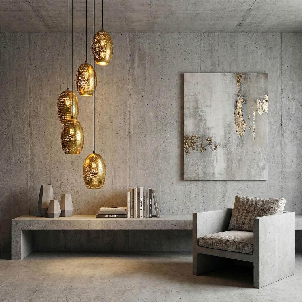 Constellation Ceiling Pendant Brass