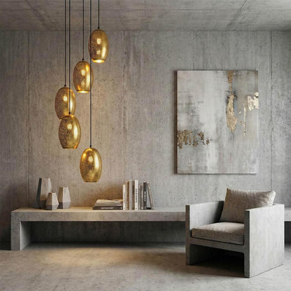 Constellation Ceiling Pendant Brass