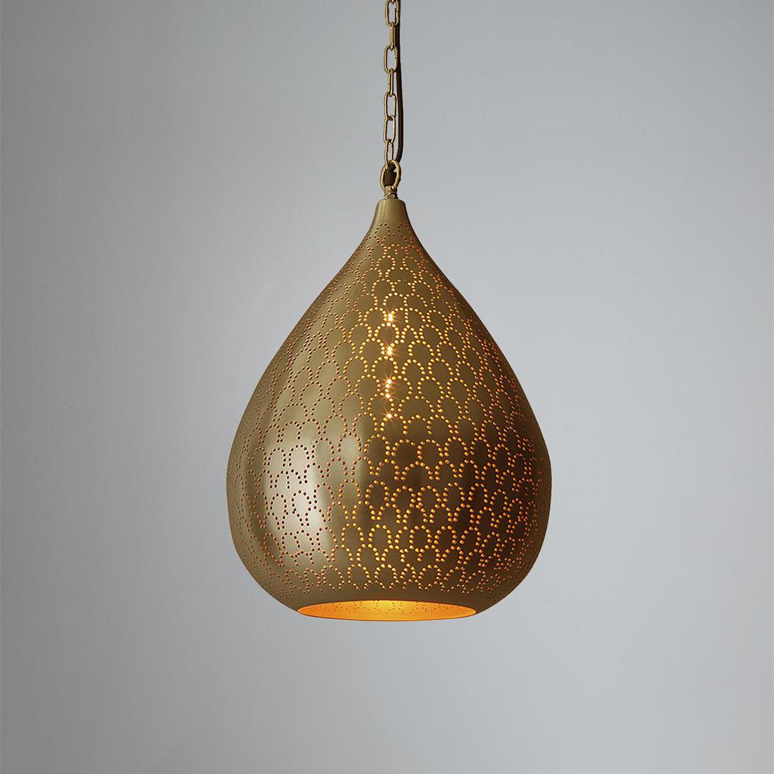 Taipan Ceiling Pendant Brass
