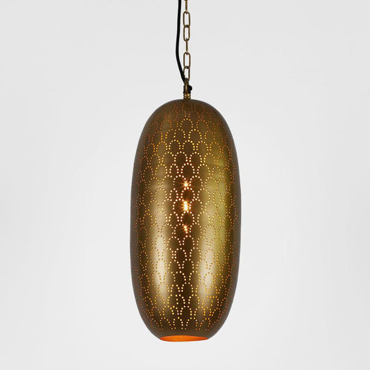 Anaconda Ceiling Pendant Light Brass