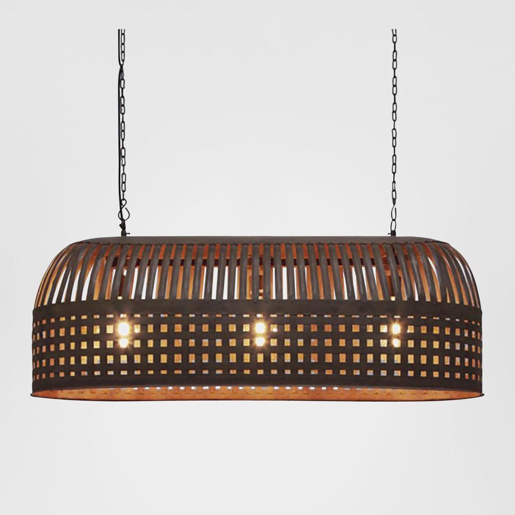 Esch Ceiling Pendant Long Rust
