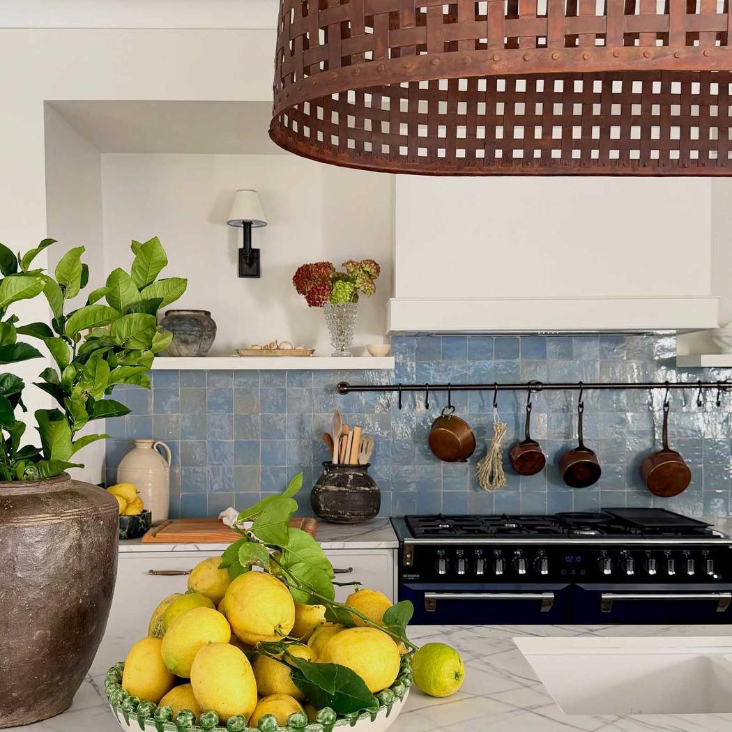 Esch Ceiling Pendant Long Rust