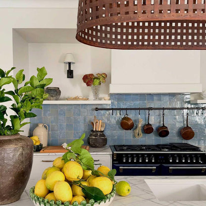 Esch Ceiling Pendant Long Rust