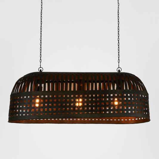 Esch Ceiling Pendant Long Antique Black