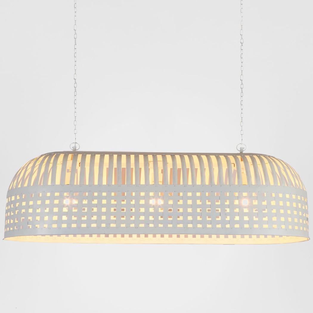 Esch Ceiling Pendant Extra Long White