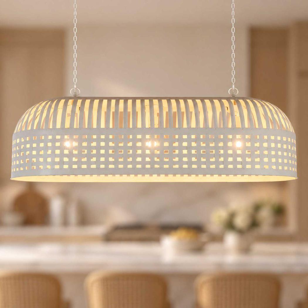 Esch Ceiling Pendant Extra Long White