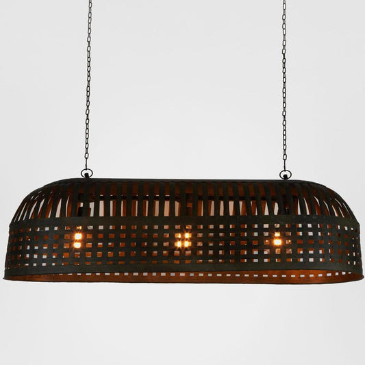 Esch Ceiling Pendant Extra Long Antique Black