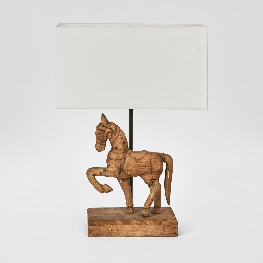 Bonnie Table Lamp Base Small Dark Natural- Base Only