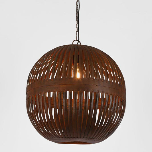 Esch Ball Ceiling Pendant Rust